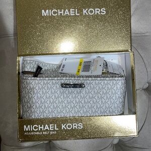 Michael Kors Silver/Grey Belt Bag